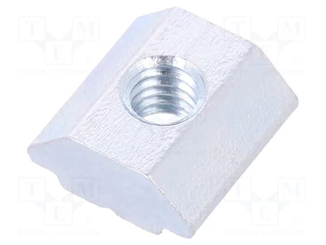 Nut; for profiles; Width of the groove: 6mm; steel; zinc; T-slot FATH FA-096504