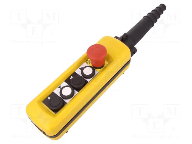 Control cassette; Harmony XAC; No.of butt: 5; mushroom,round SCHNEIDER ELECTRIC XACA49141