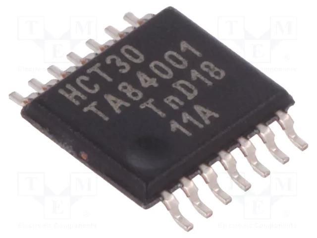 IC: digital; NAND; Ch: 1; IN: 8; CMOS,TTL; SMD; TSSOP14; 4.5÷5.5VDC NEXPERIA 74HCT30PW.112