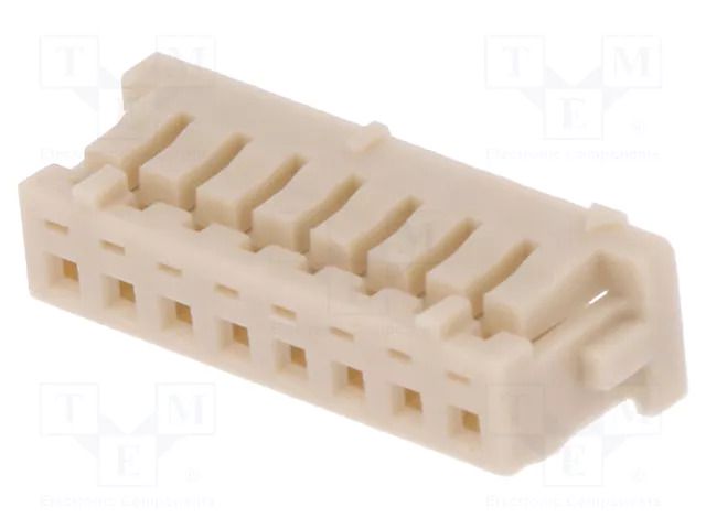 Connector: wire-board; plug; female; PIN: 8; SignalBee; straight HIROSE DF13-8S-1.25C