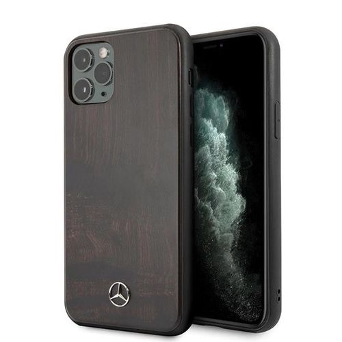 Mercedes Wood Line Rosewood case for iPhone 11 Pro - brown, Mercedes 3700740470664 3700740470664