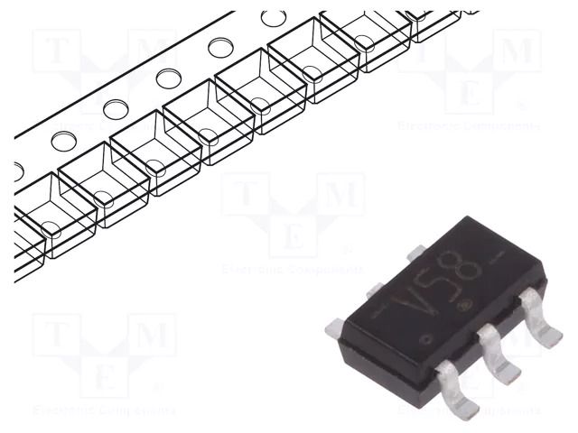 IC: digital; configurable,multiple-function; IN: 3; CMOS,TTL; SMD NEXPERIA 74LVC1G58GV.125