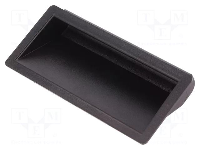 Holder; ABS; black; H: 16mm; L: 40mm; W: 90mm; handle MENTOR MR-3234.2003