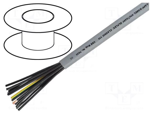 Wire; ÖLFLEX® CLASSIC 110; 15G0.75mm2; unshielded; 300V,500V; Cu LAPP CL110-15G0.75