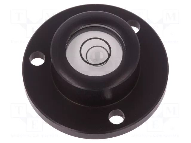 Spirit level; mounting flange, for bolting surface; H: 11mm ELESA+GANTER GN2277-ALS-30-K30A