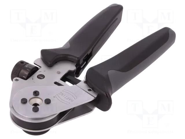 Tool: for crimping; for signal contacts crimping; M23 HARTING 09990000890