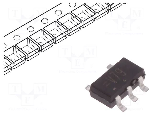 IC: digital; D flip-flop; Ch: 1; CMOS,TTL; Mini Logic; SMD; SC74A NEXPERIA 74LVC1G79GV.125