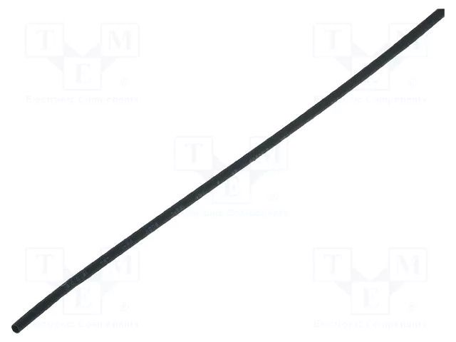Heat shrink sleeve; glueless; 2: 1; 50.8mm; L: 1m; black; -55÷125°C CYG/KTG CB-HFT50.8/1M-BK
