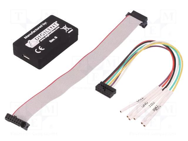 Programmer: Xilinx FPGA; USB; IDC14,JTAG,USB B micro DIGILENT 6003-410-011P-KIT