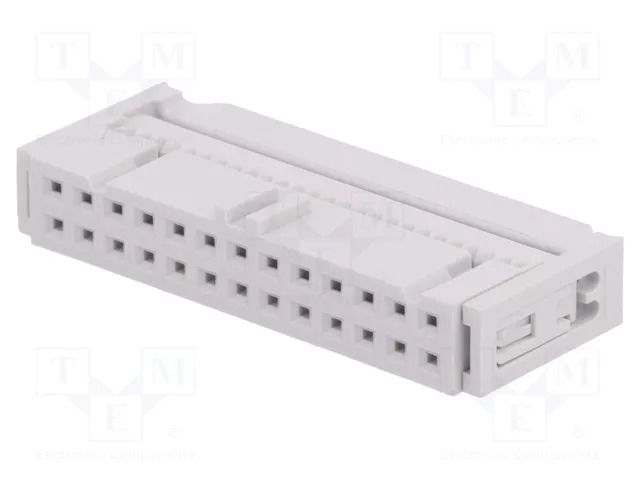Connector: IDC; plug; female; PIN: 26; Quickie; straight; IDC; 2.54mm AMPHENOL COMMUNICATIONS SOLUTIONS 71600-026LF