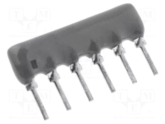 Resistor network: Y; ±2%; 10kΩ; No.of resistors: 3; -55÷125°C; 0.2W ROYALOHM DR10K-3/6