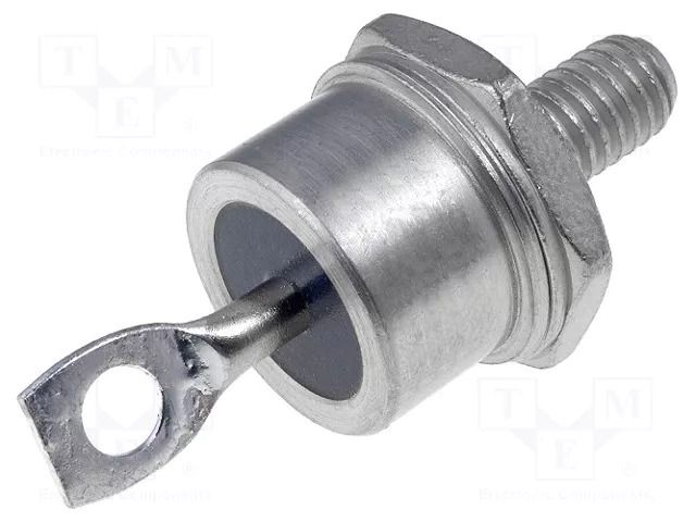Diode: rectifying; 800V; 32A; anode to stud; DO5; M6; screw type KUBARA LAMINA D42-32-08-R0