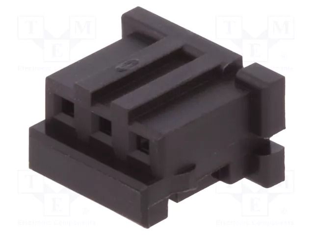 Connector: wire-wire/PCB; plug; female; PIN: 3; SignalBee; straight HIROSE DF3-3S-2C