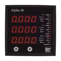 MULTIFUNCTION METER, DIGITAL, 5A, 300V AP30-238VRDZ0000AN