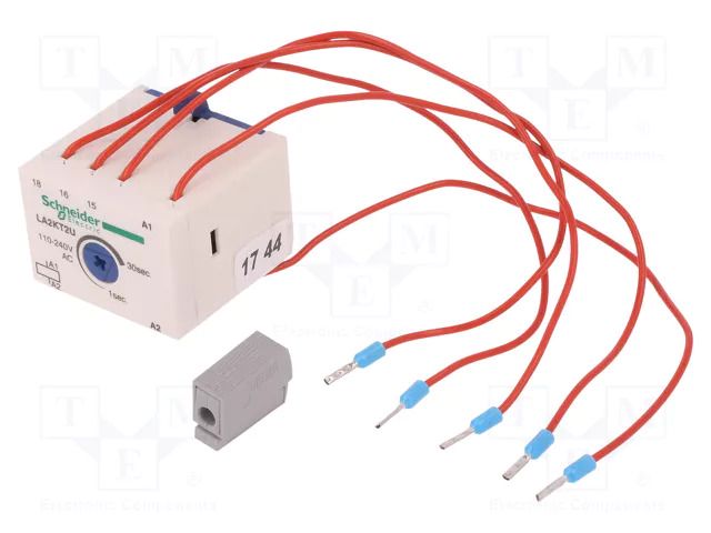 Time delay contacts; Leads: screw terminals; front; 1÷30s SCHNEIDER ELECTRIC LA2KT2U