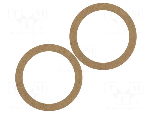 Spacer ring; MDF; 130mm; 2pcs. BASSER MDF.UNI16