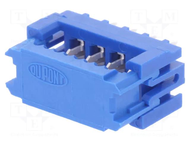Connector: IDC; PIN: 8; Quickie; straight; 1A; 1kV; IDC,THT; 2.54mm AMPHENOL COMMUNICATIONS SOLUTIONS 69830-008LF