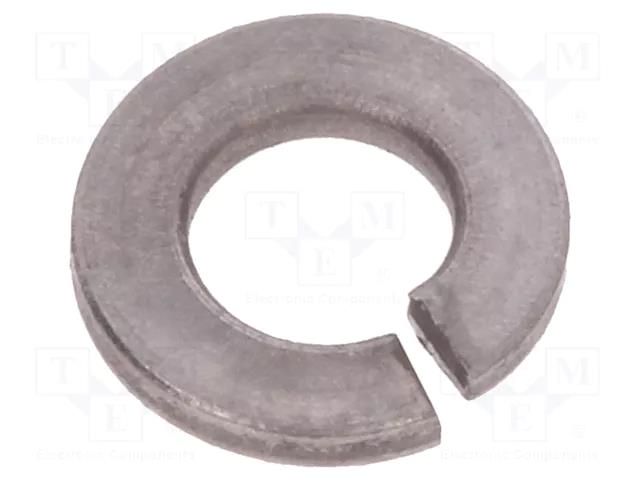 Washer; spring; M2; D=4.4mm; h=0.5mm; acid resistant steel A4 KRAFTBERG K2/D127-A4