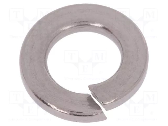 Washer; spring; M6; D=11.8mm; h=1.6mm; acid resistant steel A4 KRAFTBERG K6/D127-A4