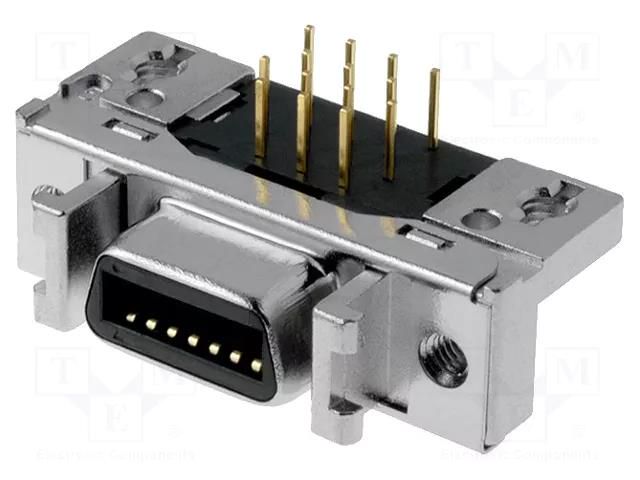 Connector: MDR; PIN: 14; shielded; Locking: latch; socket; female 3M 10214-5212PL