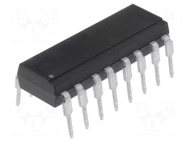 Optocoupler; THT; Ch: 4; OUT: transistor; Uinsul: 5.3kV; Uce: 55V ISOCOM ISP621-4X