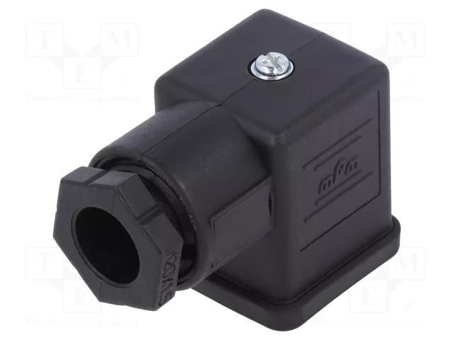 Connector: valve connector; plug; form A; 18mm; female; PIN: 4; mPm MOLEX MX-121023-0694