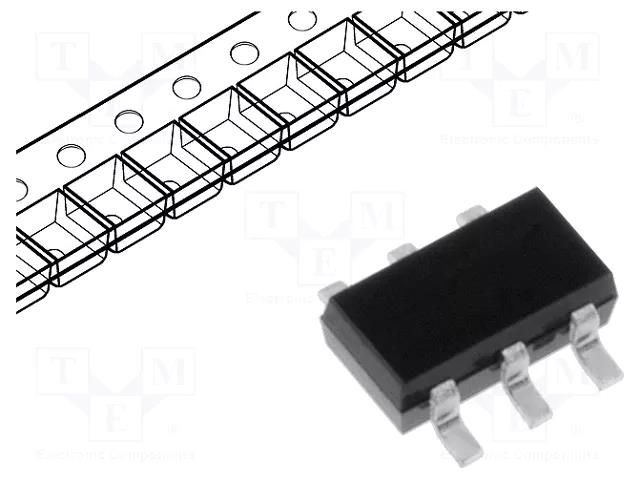 IC: driver; LED driver; SOT457; 50mA; Ch: 1; 40VDC; OUT: transistor NEXPERIA NCR405UX