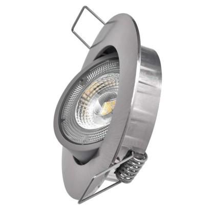 LED Spotlight SIMMI silver, round, 5W warm white, EMOS ZD3221 8592920054543