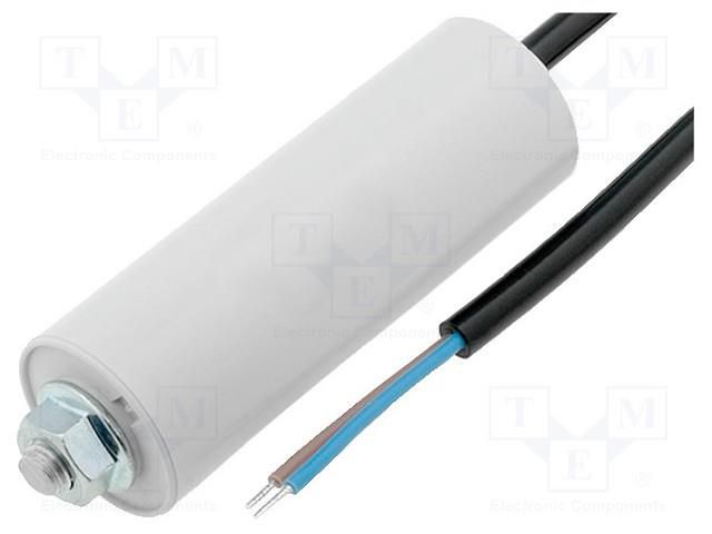 Capacitor: polypropylene; motors, run; 25uF; 450V; Ø45x78mm; ±10% MIFLEX I15KV625K-D