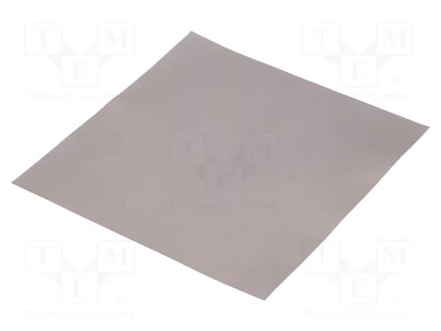 Shielding mat; 240x240x0.3mm; Permeability: 130; EFF KEMET EFF03-240X240