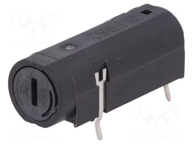 Fuse holder; THT; 5x20mm; -40÷85°C; 10A; thermoplastic; UL94V-0 SCHURTER 0031.3981