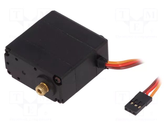 Accessories: bracket; 5÷7.5VDC; black; Holder: tilt DFROBOT DF-SER0030