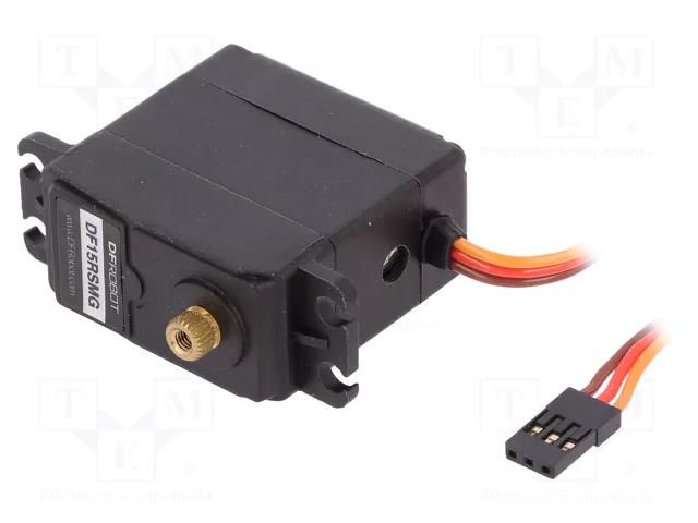 Motor: servo; 7.4VDC; max.1.47Nm; Features: Continuous rotation DFROBOT DF-SER0035