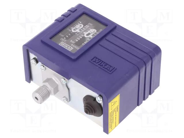 Module: pressure switch; pressure; OUT 1: relay,SPDT; 250VAC/6A WIKA PSM-520-14269088
