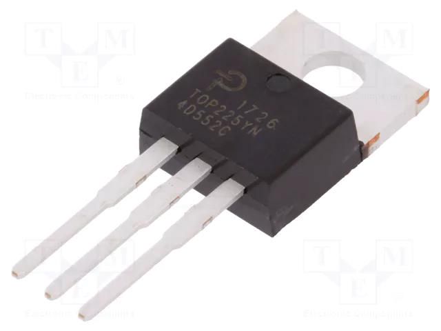 IC: PMIC; AC/DC switcher,SMPS controller; 90÷110kHz; TO220-3 POWER INTEGRATIONS TOP225YN