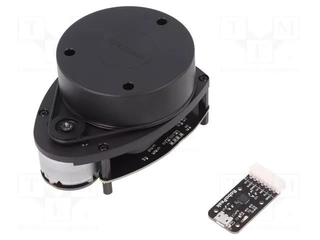 Sensor: 2D scanner; laser; 5VDC; USB-UART; 0.15÷12m; 360°; SLAM DFROBOT DF-DFR0315