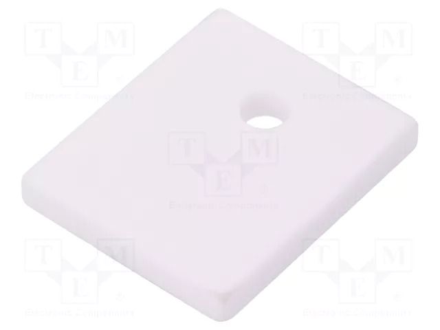 Heat transfer pad: ceramic; TO218,TO247; L: 21mm; W: 25mm; Thk: 3mm FISCHER ELEKTRONIK AOS218/247