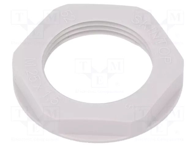Nut; M25; polyamide; UL94V-2; 34mm; light grey; Thread: metric LAPP LP-53119033