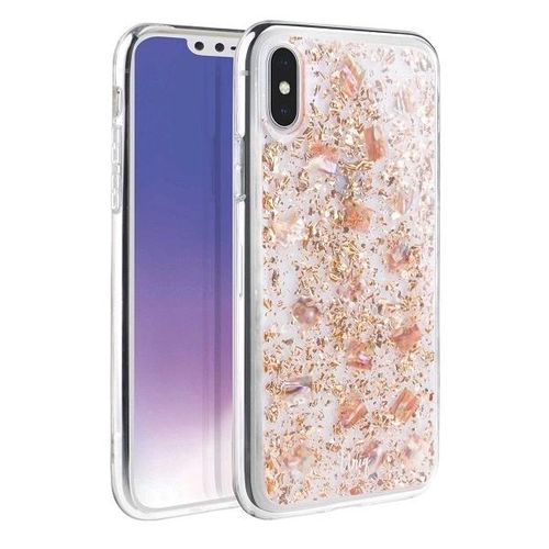 Uniq Lumence Clear case for iPhone Xs Max - pink and gold, UNIQ 8886463665213 8886463665213