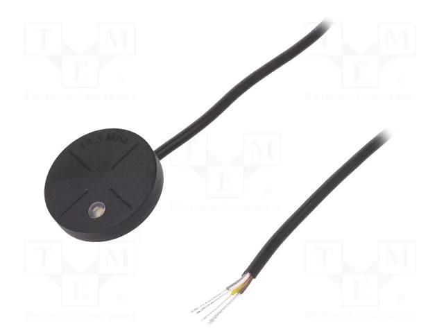 RFID reader; 6.5÷30V; 1-wire; LED status indicator; Range: 40mm DREXIA 1W-H0-05