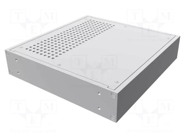 Enclosure: rack mounting; Standard: 19"; 1U; rack; Y: 203mm; X: 211mm HAMMOND HM-RM1U0808VBK