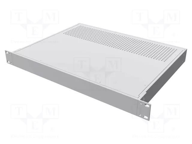 Enclosure: rack mounting; Standard: 19"; 1U; rack; Y: 330mm; X: 422mm HAMMOND HM-RM1U1913VBK