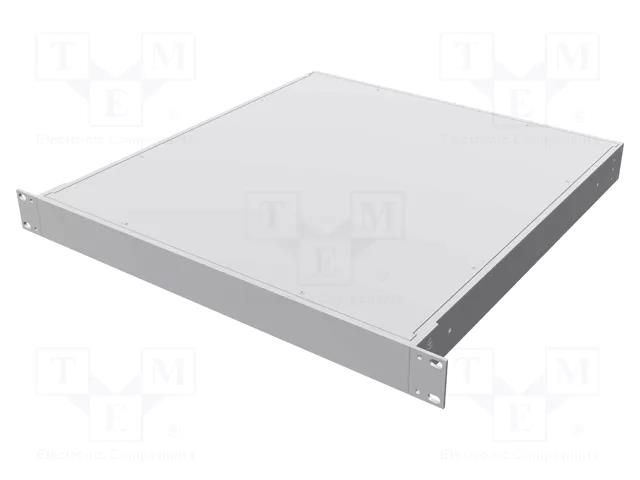 Enclosure: rack mounting; Standard: 19"; 1U; rack; Y: 457mm; X: 422mm HAMMOND HM-RM1U1918SBK