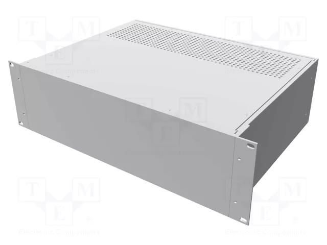 Enclosure: rack mounting; Standard: 19"; 3U; Z: 133mm; X: 422mm; rack HAMMOND HM-RM3U1913VBK