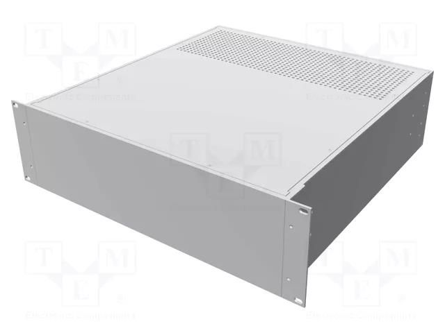 Enclosure: rack mounting; Standard: 19"; 3U; rack; Y: 457mm; X: 422mm HAMMOND HM-RM3U1918VBK