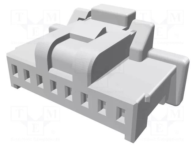 Connector: wire-board; plug; female; Pico-Clasp; 1mm; PIN: 8; 1x8 MOLEX MX-501330-0800