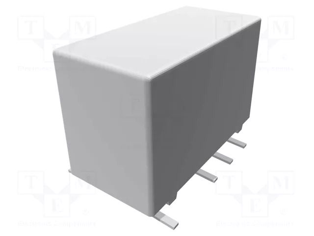 Relay: electromagnetic; DPDT; Ucoil: 5VDC; 2A; 0.5A/125VAC; P2; SMT TE Connectivity V23079D2001B301