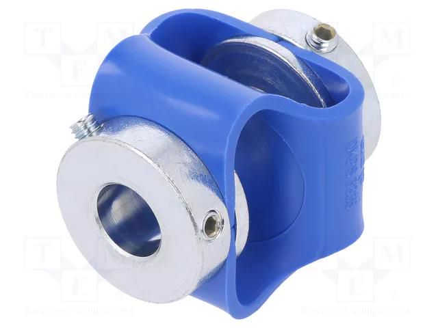 Coupling; Ø1: 10mm; Ø2: 10mm; polyurethane,zinc-plated steel SICK KUP-1010-D