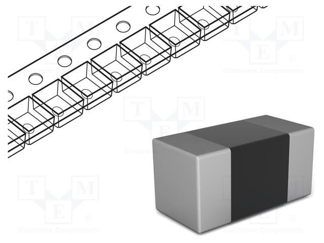 Capacitor: ceramic; MLCC; 100nF; 16V; X7R; ±10%; SMD; 0603 SAMSUNG CL10B104KO8NNND