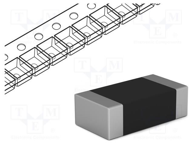 Antenna; Bluetooth,WiFi; 2dBi; linear; 3.1x1.6x0.6mm; SMD; 50Ω WALSIN RFECA3216060A1T